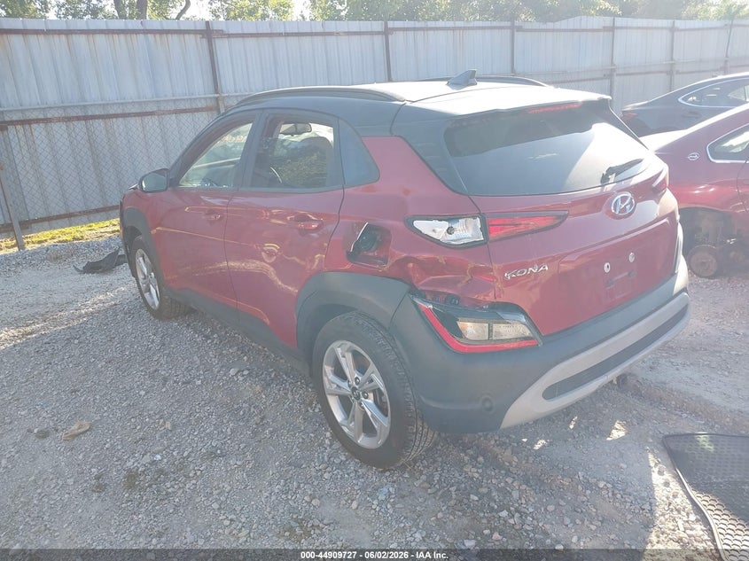 2022 Hyundai Kona VIN KM8K6CAB3NU761920 IAAI salvage auction — RIGHT FRONT, Salvage Title, sold $2,450 on 2026-07-29 (photo 3)