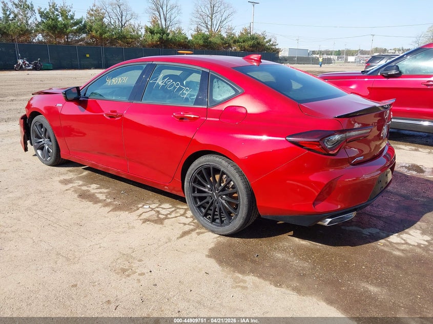 2021 Acura Tlx VIN 19UUB5F54MA013301 IAAI salvage auction — FRONT END, Salvage Title, sold $7,300 on 2026-08-27 (photo 3)