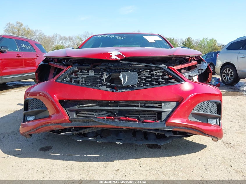 2021 Acura Tlx VIN 19UUB5F54MA013301 IAAI salvage auction — FRONT END, Salvage Title, sold $7,300 on 2026-08-27 (photo 6)