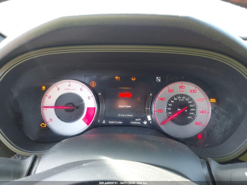 2021 Acura Tlx VIN 19UUB5F54MA013301 IAAI salvage auction — FRONT END, Salvage Title, sold $7,300 on 2026-08-27 (photo 7)