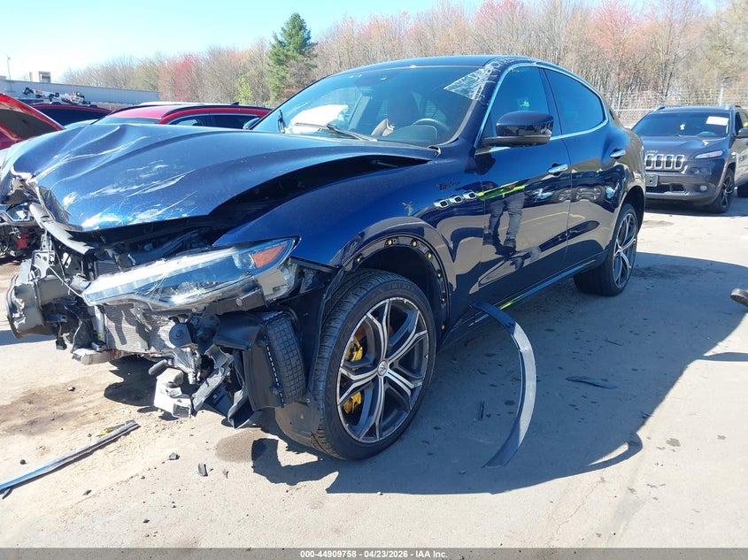 2022 Maserati Levante VIN ZN661YUM6NX386472 IAAI salvage auction — FRONT END, Salvage Title, sold $1,550 on 2026-07-30 (photo 2)