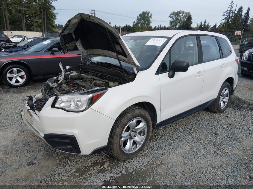 2018 Subaru Forester VIN JF2SJAAC1JG443532 IAAI salvage auction — FRONT END, Salvage Title, sold $400 on 2026-07-22 (photo 2)