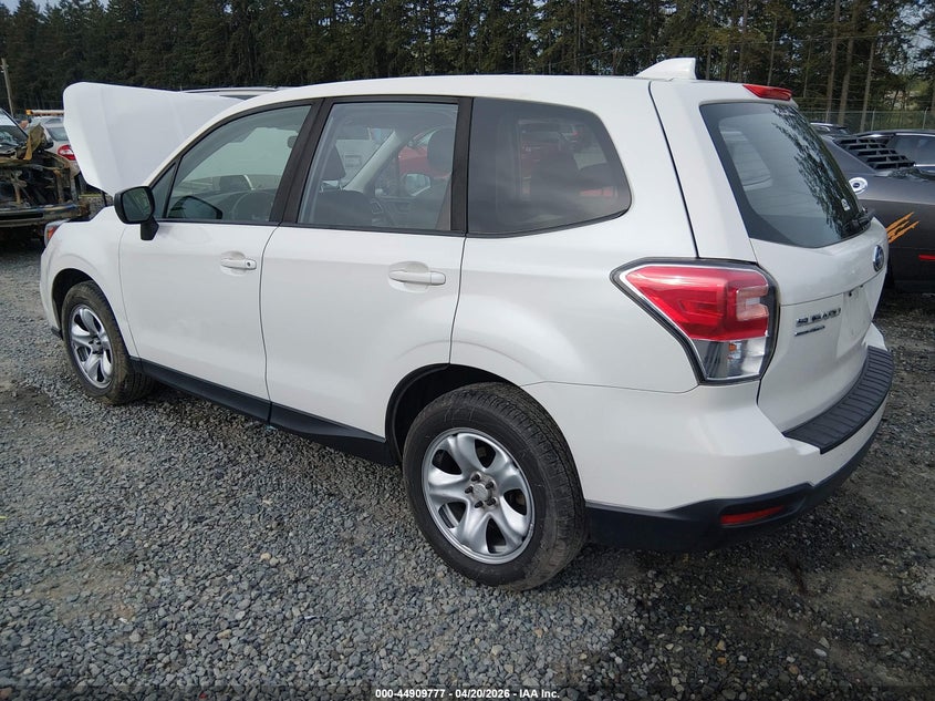 2018 Subaru Forester VIN JF2SJAAC1JG443532 IAAI salvage auction — FRONT END, Salvage Title, sold $400 on 2026-07-22 (photo 3)