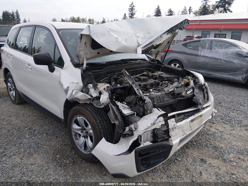 2018 Subaru Forester VIN JF2SJAAC1JG443532 IAAI salvage auction — FRONT END, Salvage Title, sold $400 on 2026-07-22 (photo 6)