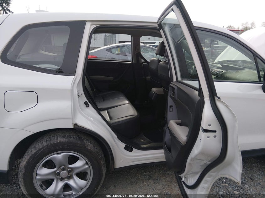 2018 Subaru Forester VIN JF2SJAAC1JG443532 IAAI salvage auction — FRONT END, Salvage Title, sold $400 on 2026-07-22 (photo 8)
