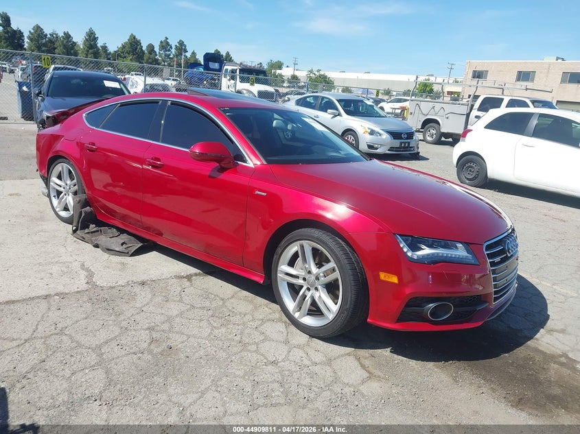2012 Audi A7 VIN WAU3GBFC1CN088874 IAAI salvage auction — REAR END, Salvage (California), sold $2,750 on 2026-07-20 (photo 1)