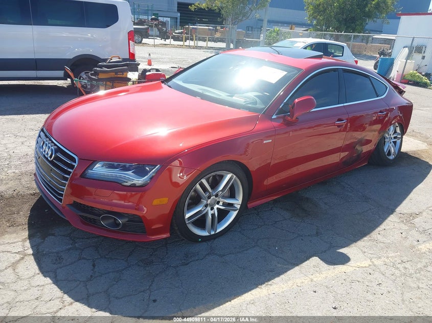 2012 Audi A7 VIN WAU3GBFC1CN088874 IAAI salvage auction — REAR END, Salvage (California), sold $2,750 on 2026-07-20 (photo 2)