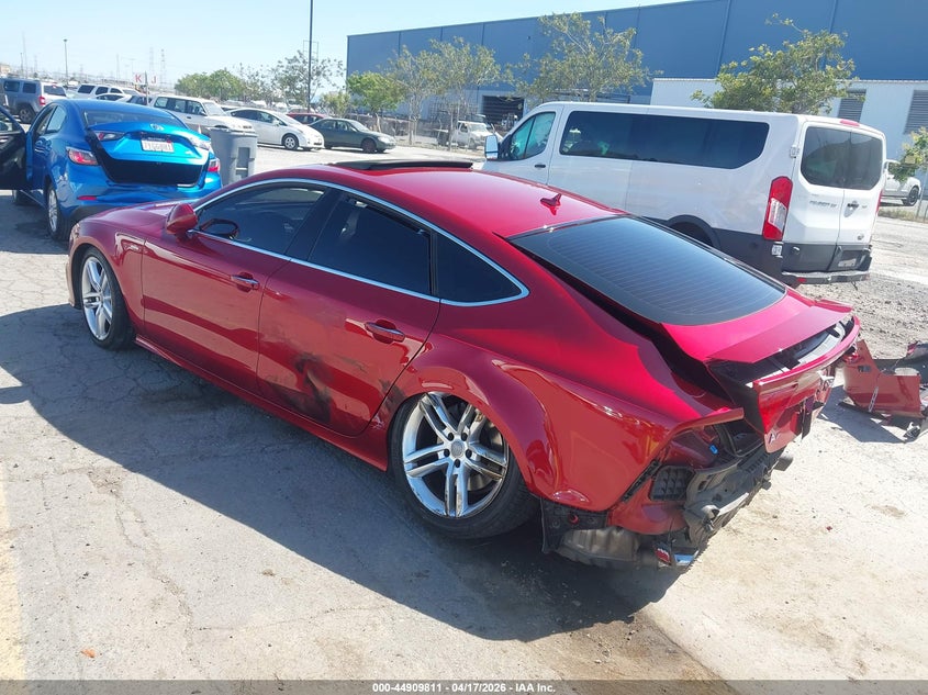 2012 Audi A7 VIN WAU3GBFC1CN088874 IAAI salvage auction — REAR END, Salvage (California), sold $2,750 on 2026-07-20 (photo 3)
