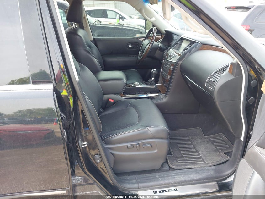 2016 Infiniti Qx80 VIN JN8AZ2NE3G9121870 IAAI salvage auction — HAIL, Salvage (Iowa), sold $4,650 on 2026-07-13 (photo 5)