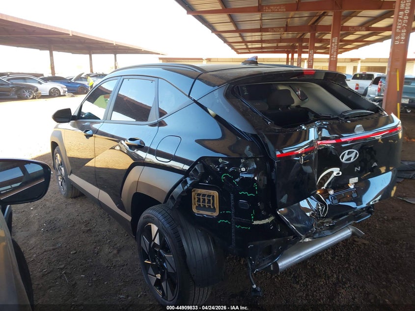 2025 Hyundai Kona VIN KM8HB3AB4SU319147 IAAI salvage auction — REAR END, Salvage Title, sold $7,350 on 2026-07-14 (photo 3)