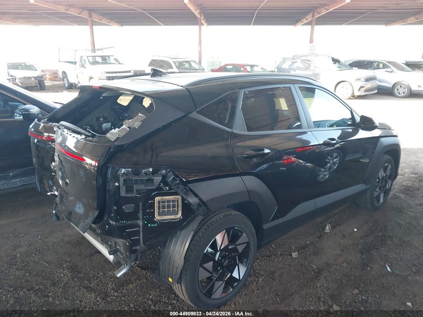 2025 Hyundai Kona VIN KM8HB3AB4SU319147 IAAI salvage auction — REAR END, Salvage Title, sold $7,350 on 2026-07-14 (photo 6)