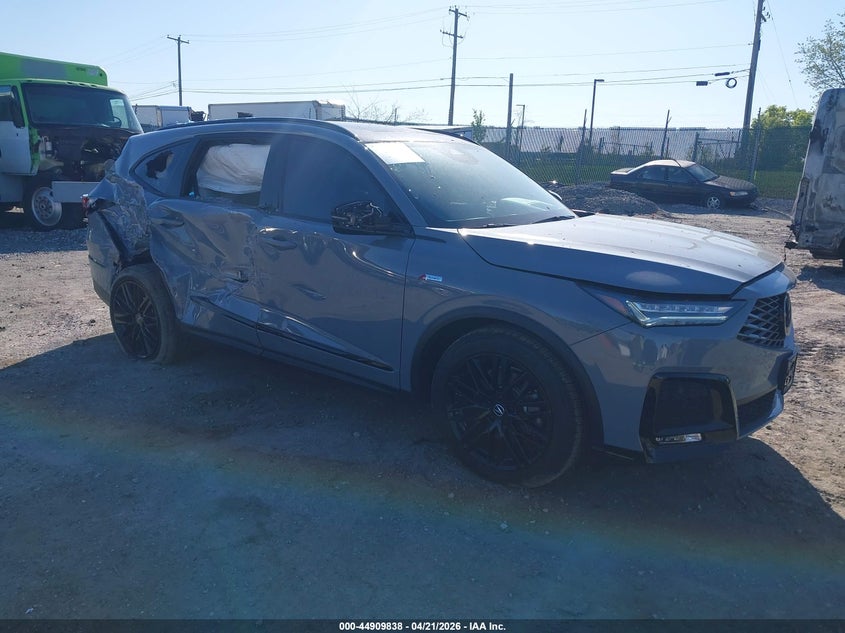 2026 Acura Mdx VIN 5J8YE1H9XTL007703 IAAI salvage auction — RIGHT SIDE, Salvage Title, sold $19,800 on 2026-07-30 (photo 1)