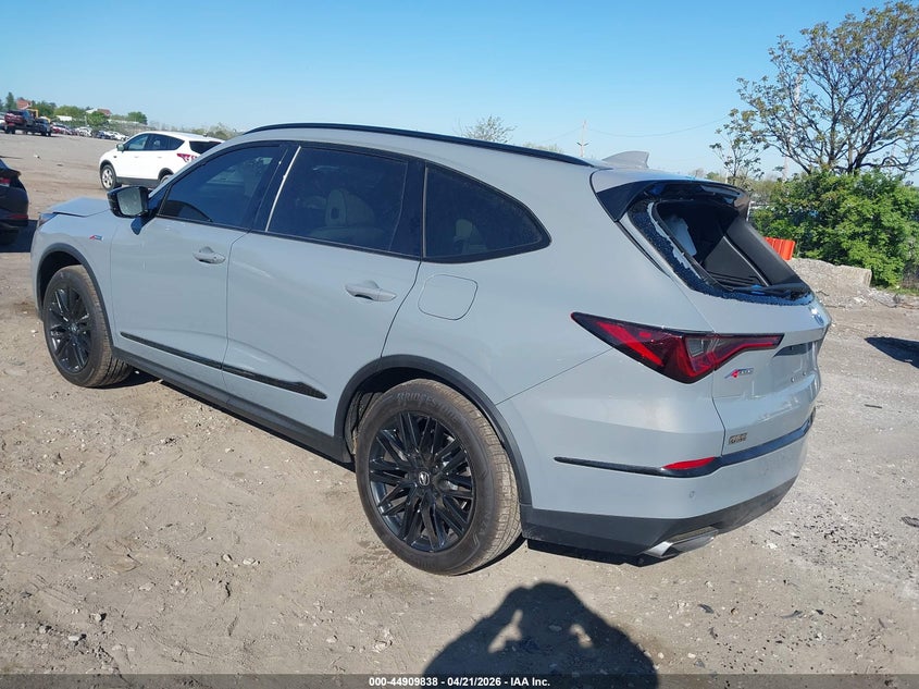 2026 Acura Mdx VIN 5J8YE1H9XTL007703 IAAI salvage auction — RIGHT SIDE, Salvage Title, sold $19,800 on 2026-07-30 (photo 3)