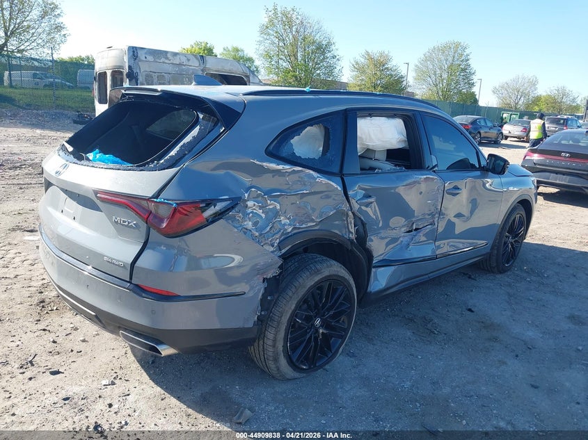 2026 Acura Mdx VIN 5J8YE1H9XTL007703 IAAI salvage auction — RIGHT SIDE, Salvage Title, sold $19,800 on 2026-07-30 (photo 4)