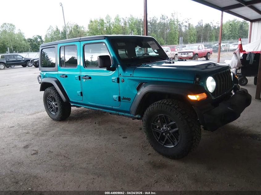 2024 Jeep Wrangler / VIN 1C4PJXDG4RW247267 IAAI salvage auction — REAR END, Salvage (Mississippi), sold $11,100 on 2026-07-30 (photo 1)