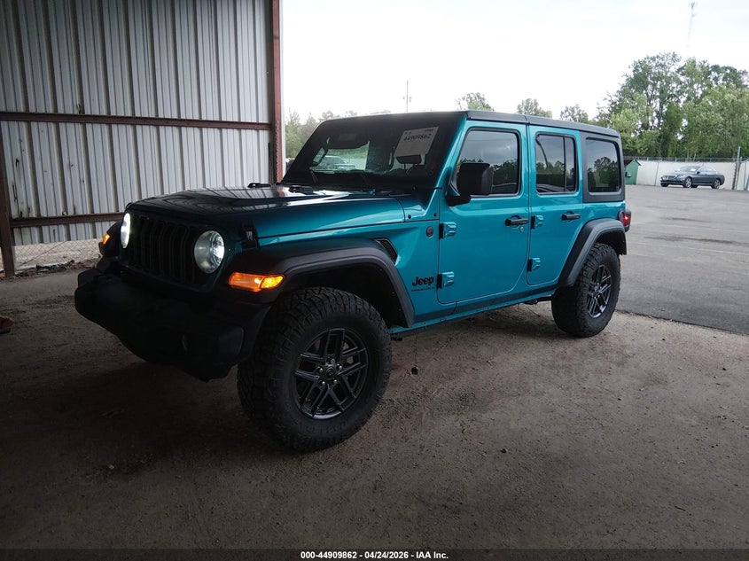 2024 Jeep Wrangler / VIN 1C4PJXDG4RW247267 IAAI salvage auction — REAR END, Salvage (Mississippi), sold $11,100 on 2026-07-30 (photo 2)