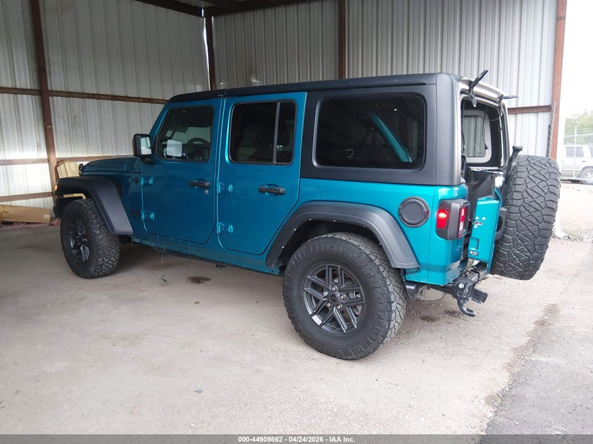 2024 Jeep Wrangler / VIN 1C4PJXDG4RW247267 IAAI salvage auction — REAR END, Salvage (Mississippi), sold $10,700 on 2026-07-25 (photo 3)