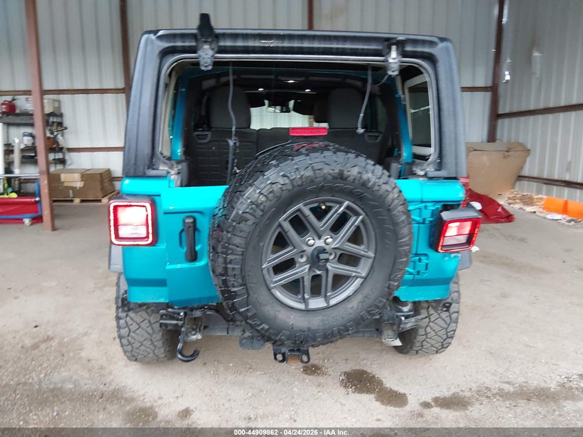 2024 Jeep Wrangler / VIN 1C4PJXDG4RW247267 IAAI salvage auction — REAR END, Salvage (Mississippi), sold $10,700 on 2026-07-25 (photo 6)