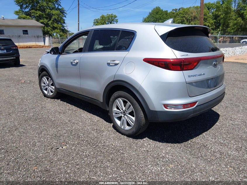 2017 Kia Sportage VIN KNDPM3AC2H7219638 IAAI salvage auction — FRONT END, Salvage Title, sold $1,600 on 2026-07-21 (photo 3)