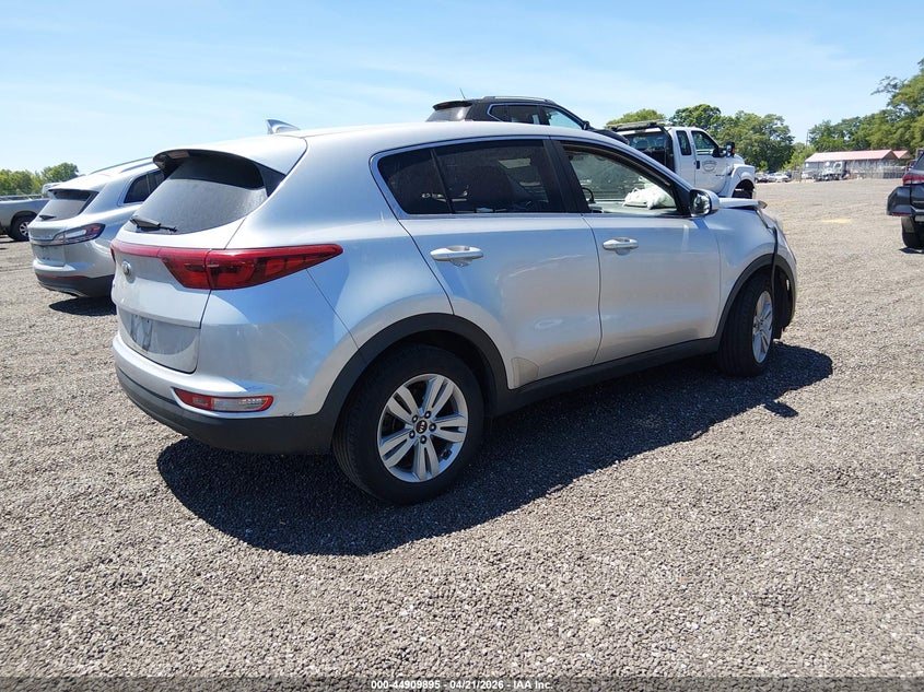 2017 Kia Sportage VIN KNDPM3AC2H7219638 IAAI salvage auction — FRONT END, Salvage Title, sold $1,600 on 2026-07-21 (photo 4)