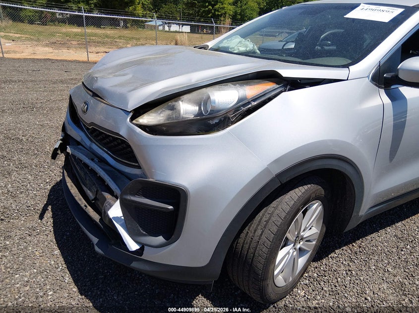 2017 Kia Sportage VIN KNDPM3AC2H7219638 IAAI salvage auction — FRONT END, Salvage Title, sold $1,600 on 2026-07-21 (photo 6)