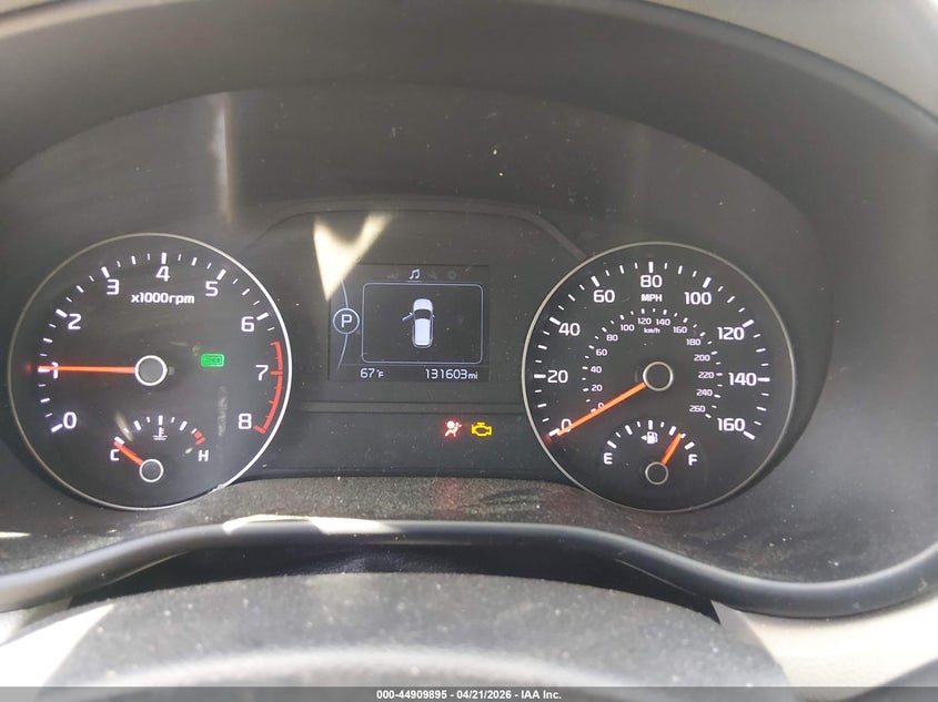 2017 Kia Sportage VIN KNDPM3AC2H7219638 IAAI salvage auction — FRONT END, Salvage Title, sold $1,600 on 2026-07-21 (photo 7)