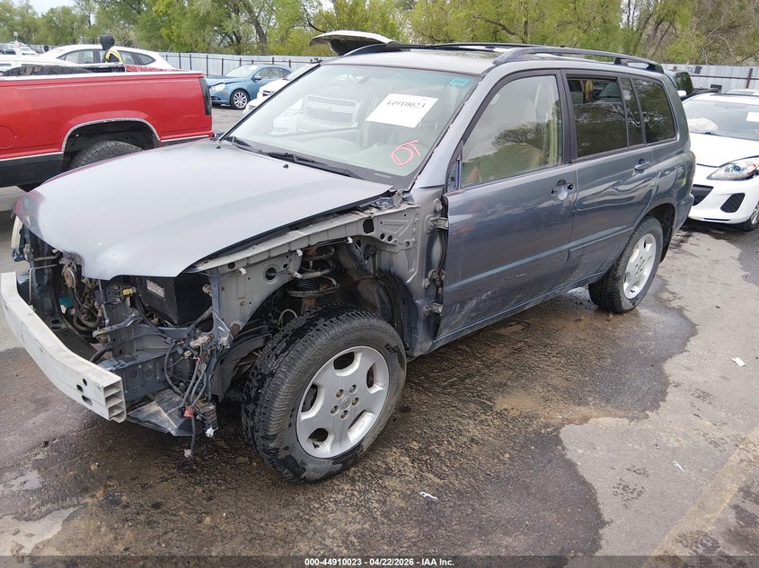 2005 Toyota Highlander VIN JTEEP21A550072206 IAAI salvage auction — FRONT END, Salvage (Idaho), sold $500 on 2026-07-09 (photo 2)