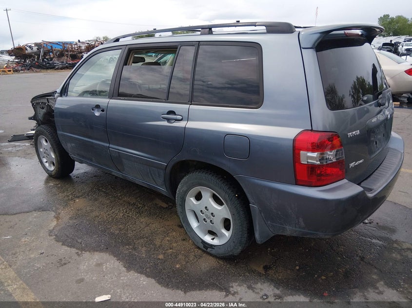 2005 Toyota Highlander VIN JTEEP21A550072206 IAAI salvage auction — FRONT END, Salvage (Idaho), sold $500 on 2026-07-09 (photo 3)