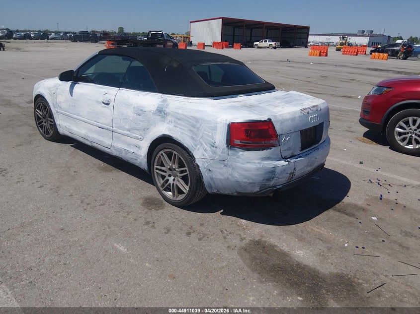 2009 Audi A4 VIN WAUAF48H39K010203 IAAI salvage auction — THEFT, Salvage (Illinois), sold $300 on 2026-07-14 (photo 3)