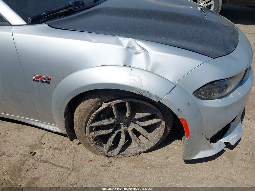 2021 Dodge Charger VIN 2C3CDXGJ0MH584480 IAAI salvage auction — FRONT END, Salvage Title, sold $18,200 on 2026-07-09 (photo 6)