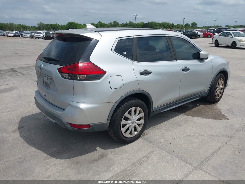 2017 Nissan Rogue VIN KNMAT2MT6HP575816 IAAI salvage auction — LEFT REAR, Salvage Title, sold $1,575 on 2026-07-29 (photo 4)