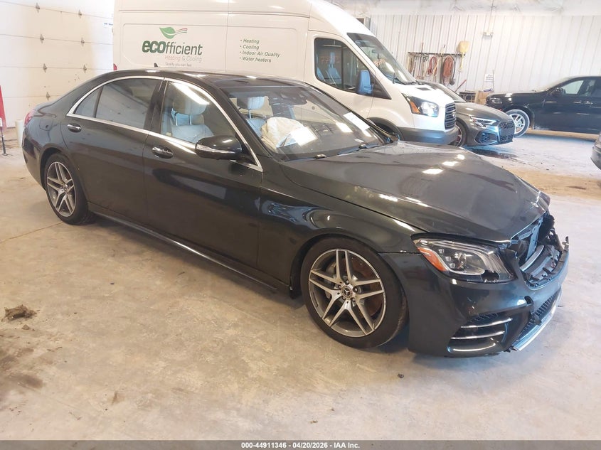 2018 Mercedes-benz S-klasse VIN WDDUG8GB9JA346214 IAAI salvage auction — FRONT END, Salvage Title, sold $10,100 on 2026-07-11 (photo 1)