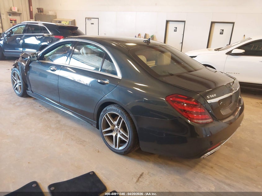 2018 Mercedes-benz S-klasse VIN WDDUG8GB9JA346214 IAAI salvage auction — FRONT END, Salvage Title, sold $10,100 on 2026-07-11 (photo 3)