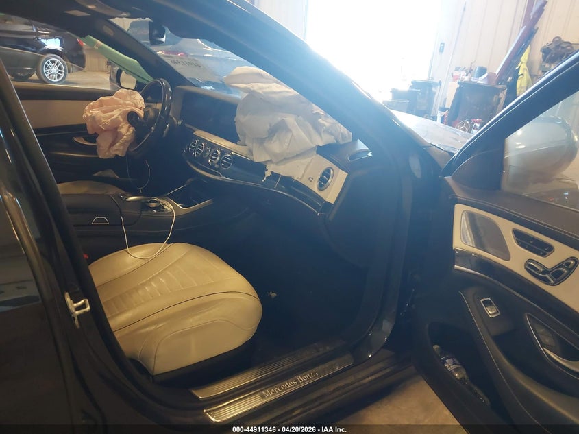2018 Mercedes-benz S-klasse VIN WDDUG8GB9JA346214 IAAI salvage auction — FRONT END, Salvage Title, sold $10,100 on 2026-07-11 (photo 5)