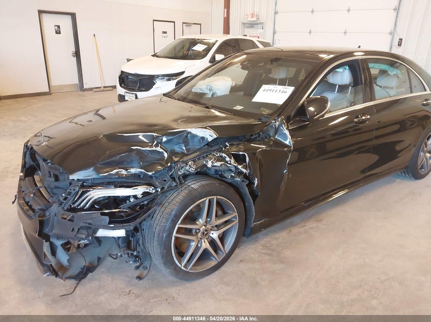 2018 Mercedes-benz S-klasse VIN WDDUG8GB9JA346214 IAAI salvage auction — FRONT END, Salvage Title, sold $10,100 on 2026-07-11 (photo 6)