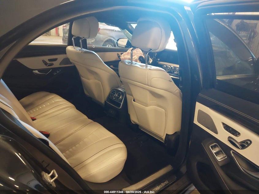 2018 Mercedes-benz S-klasse VIN WDDUG8GB9JA346214 IAAI salvage auction — FRONT END, Salvage Title, sold $10,100 on 2026-07-11 (photo 8)