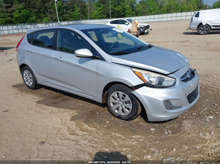 2016 Hyundai Accent VIN KMHCT5AE7GU250880 IAAI salvage auction — FRONT END, Salvage Title, sold $1,025 on 2026-07-09 (photo 1)