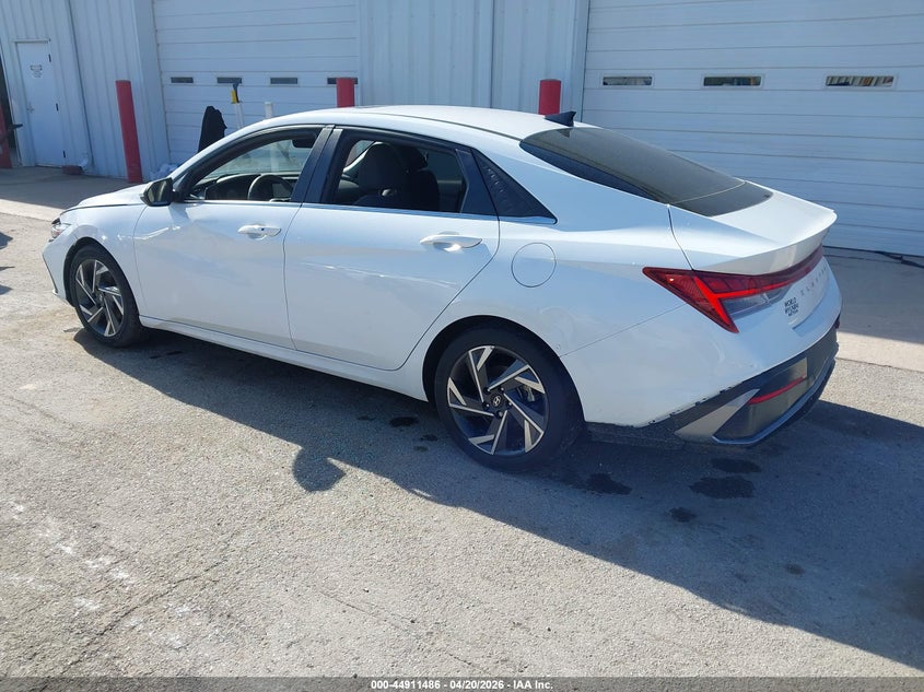2024 Hyundai Elantra VIN KMHLS4DGXRU678990 IAAI salvage auction — FRONT END, Salvage (Illinois), sold $5,650 on 2026-07-14 (photo 3)