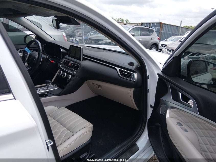 2019 Genesis G70 VIN KMTG44LA2KU012727 IAAI salvage auction — FRONT END, Salvage Title, sold $25 on 2026-07-23 (photo 5)