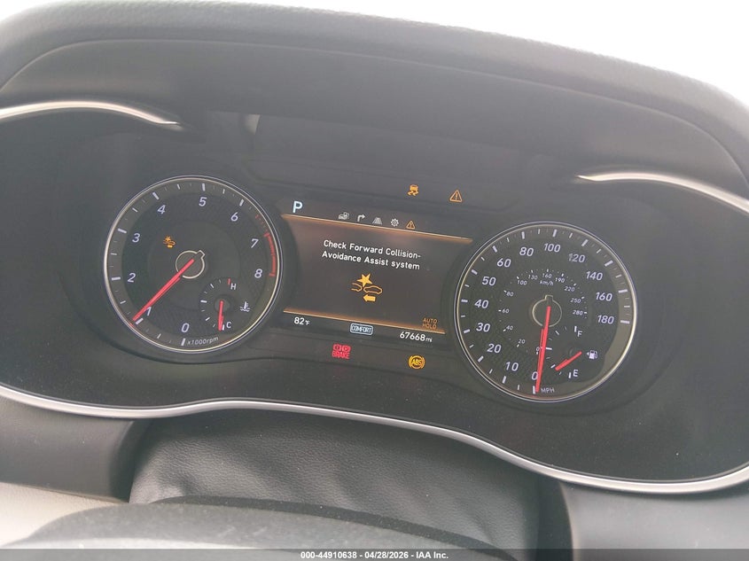 2019 Genesis G70 VIN KMTG44LA2KU012727 IAAI salvage auction — FRONT END, Salvage Title, sold $25 on 2026-07-23 (photo 7)