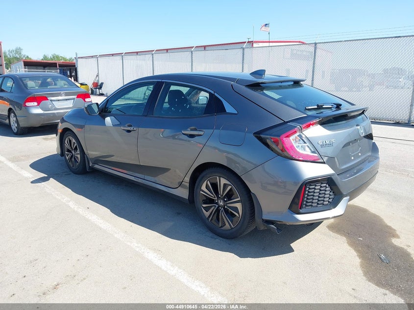 2018 Honda Civic VIN SHHFK7H55JU213752 IAAI salvage auction — RIGHT SIDE, Clear (Indiana), sold $2,200 on 2026-07-16 (photo 3)