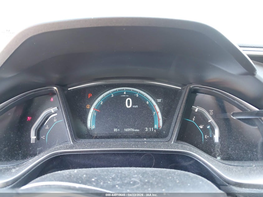 2018 Honda Civic VIN SHHFK7H55JU213752 IAAI salvage auction — RIGHT SIDE, Clear (Indiana), sold $2,200 on 2026-07-16 (photo 7)
