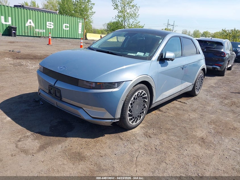 2022 Hyundai Ioniq 5 VIN KM8KRDAFXNU065782 IAAI salvage auction — FRONT END, Mv-907A (New York), sold $1,550 on 2026-07-21 (photo 2)