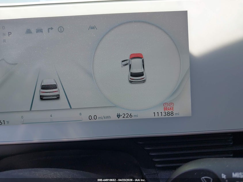 2022 Hyundai Ioniq 5 VIN KM8KRDAFXNU065782 IAAI salvage auction — FRONT END, Mv-907A (New York), sold $1,550 on 2026-07-21 (photo 7)