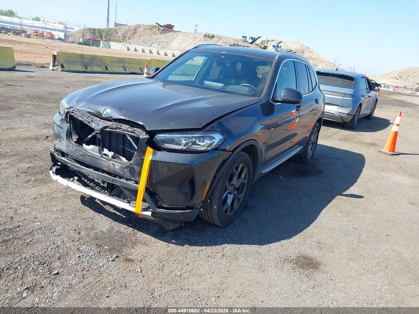 2024 BMW X3 VIN 5UX53DP01R9U65209 IAAI salvage auction — FRONT END, Mv-907A (New York), sold $20,600 on 2026-07-14 (photo 2)