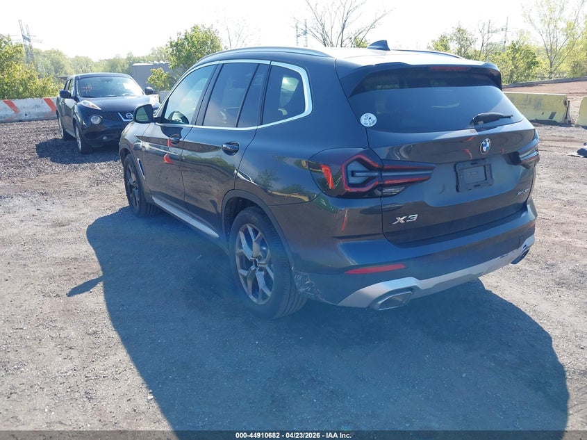 2024 BMW X3 VIN 5UX53DP01R9U65209 IAAI salvage auction — FRONT END, Mv-907A (New York), sold $20,600 on 2026-07-14 (photo 3)
