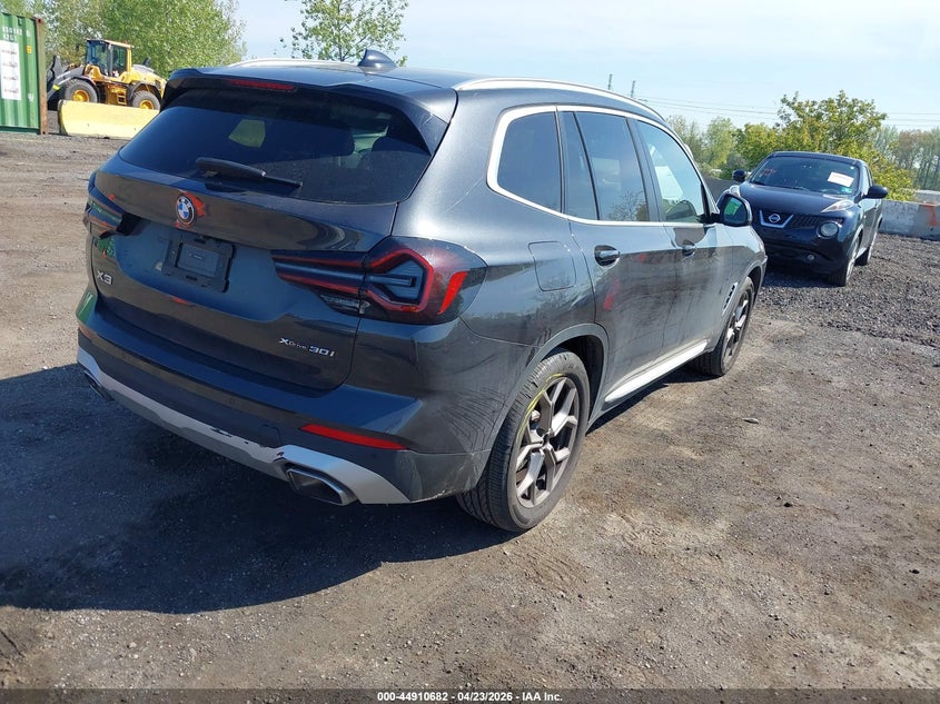 2024 BMW X3 VIN 5UX53DP01R9U65209 IAAI salvage auction — FRONT END, Mv-907A (New York), sold $20,600 on 2026-07-14 (photo 4)