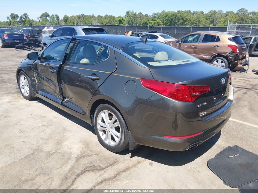 2013 Kia Optima VIN 5XXGN4A72DG151719 IAAI salvage auction — LEFT & RIGHT, Salvage (South Carolina), sold $1,000 on 2026-07-08 (photo 3)