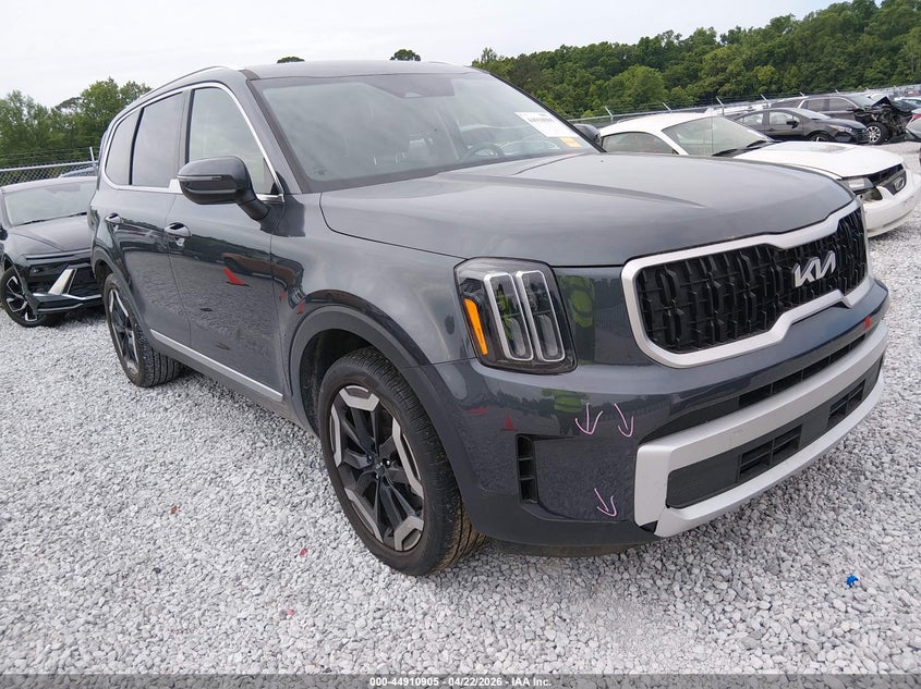 2024 Kia Telluride VIN 5XYP34GC8RG523108 IAAI salvage auction — REAR END, Salvage (Alabama), sold $10,750 on 2026-07-09 (photo 1)