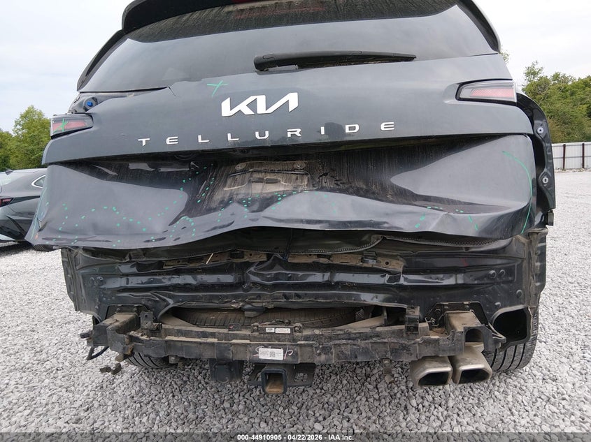2024 Kia Telluride VIN 5XYP34GC8RG523108 IAAI salvage auction — REAR END, Salvage (Alabama), sold $10,750 on 2026-07-09 (photo 6)